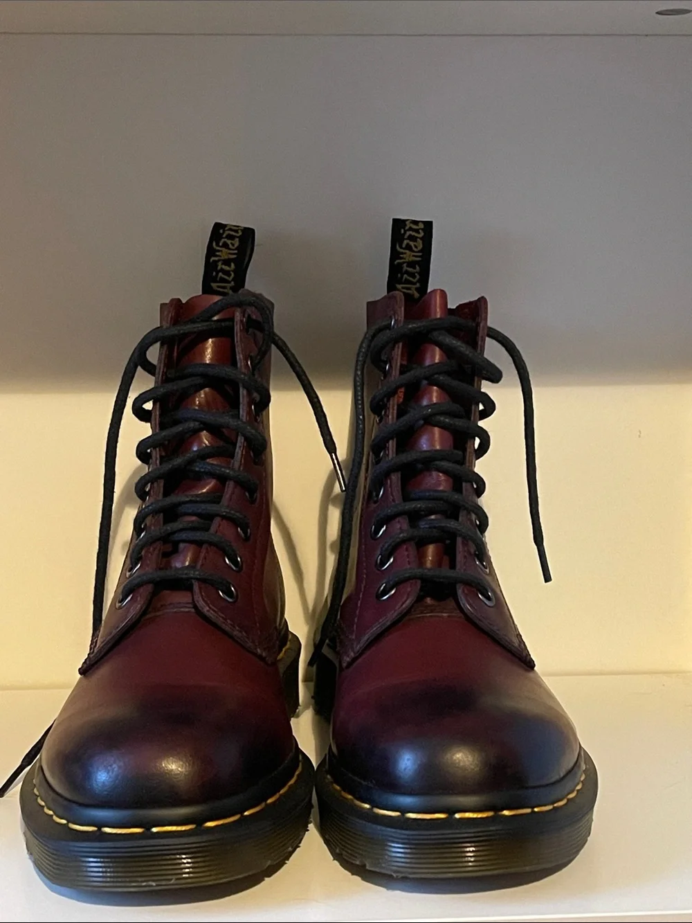 Dr. Martens Pascal Boots Cherry Red